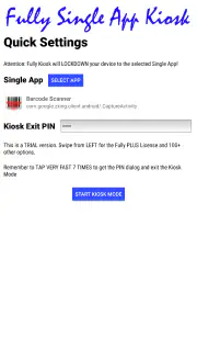 Fully Single App Kiosk screenshot 7