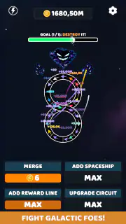 Galactic Merge Idle screenshot 4