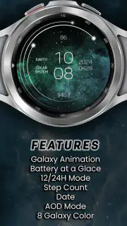 Galaxy Watch Face screenshot 2