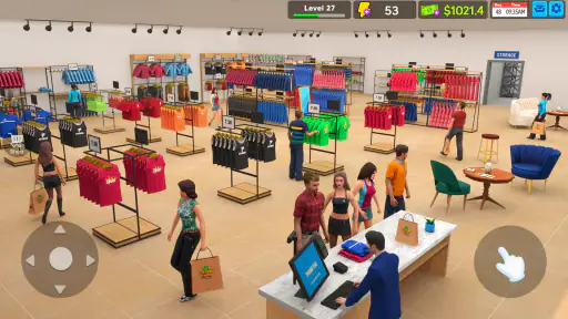 Garments Shop - Simulator Game screenshot 2