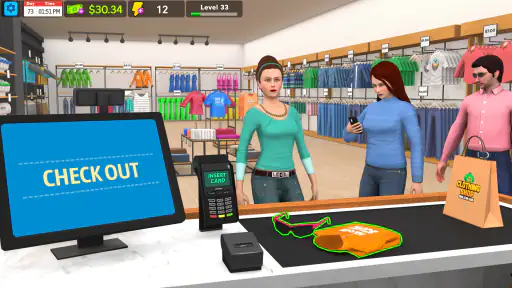 Garments Shop - Simulator Game screenshot 5
