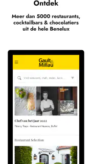 Gault&Millau Benelux screenshot 1