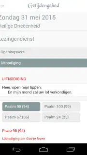 Getijdengebed screenshot 3