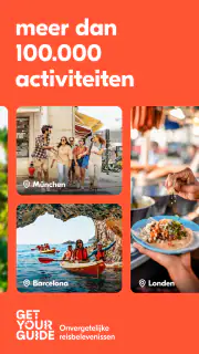 GetYourGuide: plan en boek screenshot 2