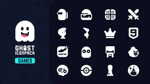 Ghost IconPack screenshot 6