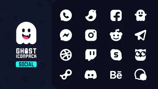 Ghost IconPack screenshot 7