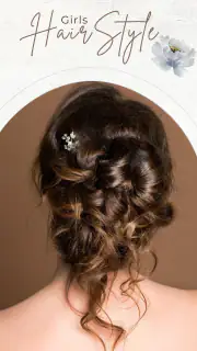 Girls Hairstyle Step By Step screenshot 4