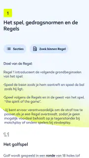 Golfregels 2023 screenshot 3