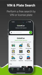 GOODCAR - VIN & Plate Lookups screenshot 1