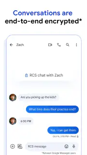 Google Berichten screenshot 2