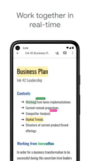 Google Documenten screenshot 1