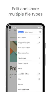 Google Documenten screenshot 4