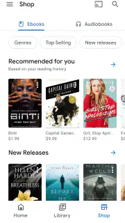 Google Play Boeken screenshot 1