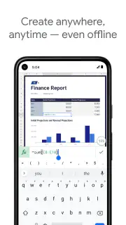 Google Spreadsheets screenshot 3