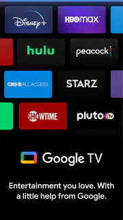 Google TV screenshot 1