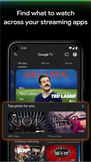 Google TV screenshot 2