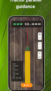 GPS-navigatie voor tractoren screenshot 2