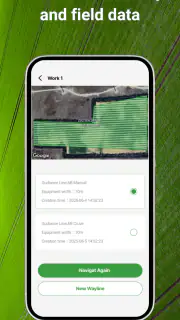 GPS-navigatie voor tractoren screenshot 6