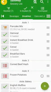 Grocery List App - rShopping screenshot 2