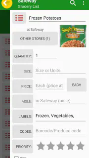 Grocery List App - rShopping screenshot 3