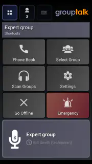 GroupTalk screenshot 1