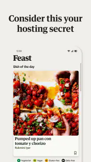 Guardian Feast: Daily Recipes screenshot 2