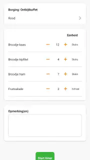 HACCP app Bureau de Wit screenshot 4