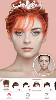 Hairstyle Changer - HairStyle screenshot 1