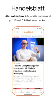 Handelsblatt - Nachrichten screenshot 1