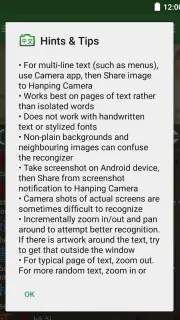 Hanping Chinese Camera OCR screenshot 6