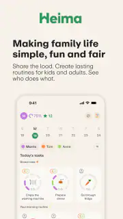 Heima: Gezinsplanner & Klusjes screenshot 1
