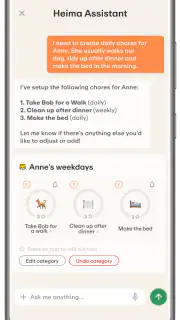 Heima: Gezinsplanner & Klusjes screenshot 8