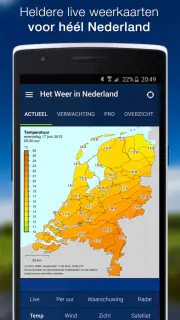 Het Weer in Nederland screenshot 2