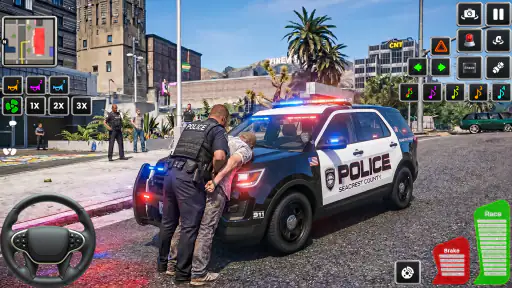 Highway Police Car Patrol Game screenshot 3