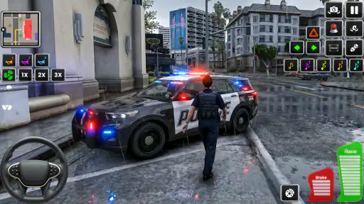 Highway Police Car Patrol Game screenshot 4