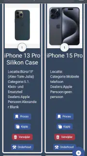 HITS Inventarisbeheer screenshot 3