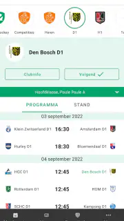hockey.nl screenshot 1