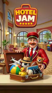 Hotel Jam 3D Sorting Game screenshot 1