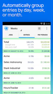 Hours Tracker Time Tracking screenshot 6