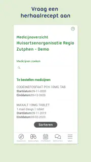 HRZU | Uw Zorg online screenshot 2