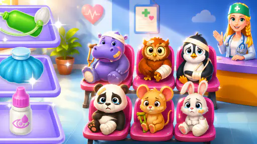 Huisdier dierenarts zorg spel screenshot 6