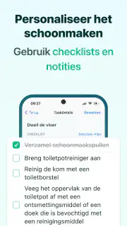 Huishouden & Opruim app screenshot 7