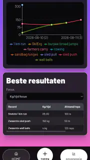 HYROX Training Tracker screenshot 2