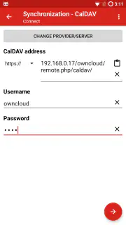 iCal Import/Export CalDAV screenshot 5
