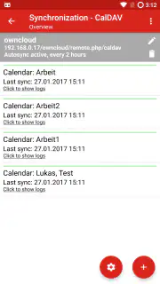 iCal Import/Export CalDAV screenshot 6