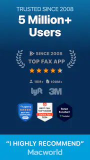 iFax - Send & receive fax app screenshot 2