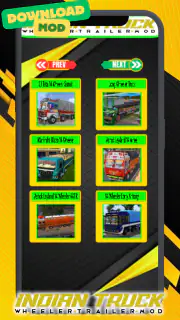 India Truk Wheeler Trailer Mod screenshot 3