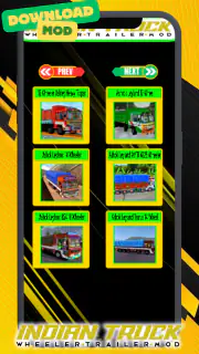 India Truk Wheeler Trailer Mod screenshot 5