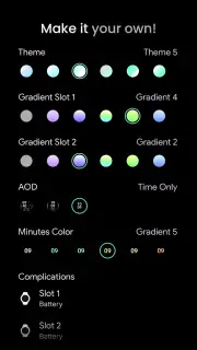 InfoBlock Watch Face screenshot 3
