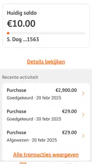 ING Commercial Card screenshot 4